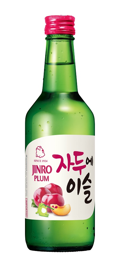 Soju coreano gusto prugna - Jinro 350ml.